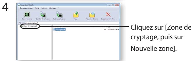 BUFFALO MINISTATION HD-PCU2 - Creation d'une première zone de cryptage : - 7