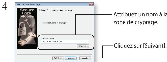 BUFFALO MINISTATION HD-PCU2 - Creation d'une première zone de cryptage : - 2