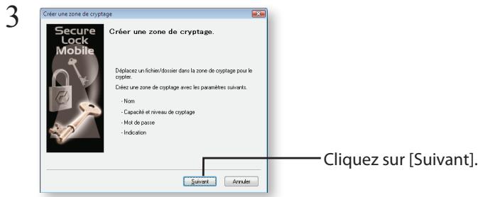 BUFFALO MINISTATION HD-PCU2 - Creation d'une première zone de cryptage : - 1