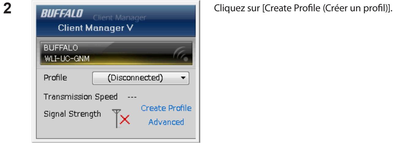 BUFFALO WLI-UC-GNM - Windows 7 ou Vista (Client Manager V) - 1