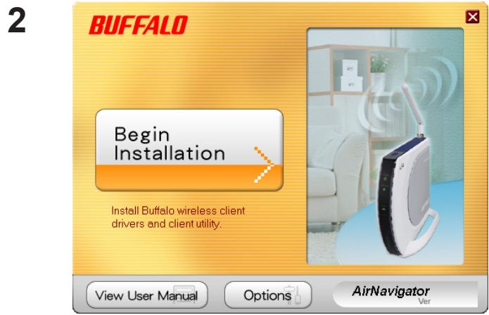 BUFFALO WLI-UC-GNM - Installation de Client Manager - 1