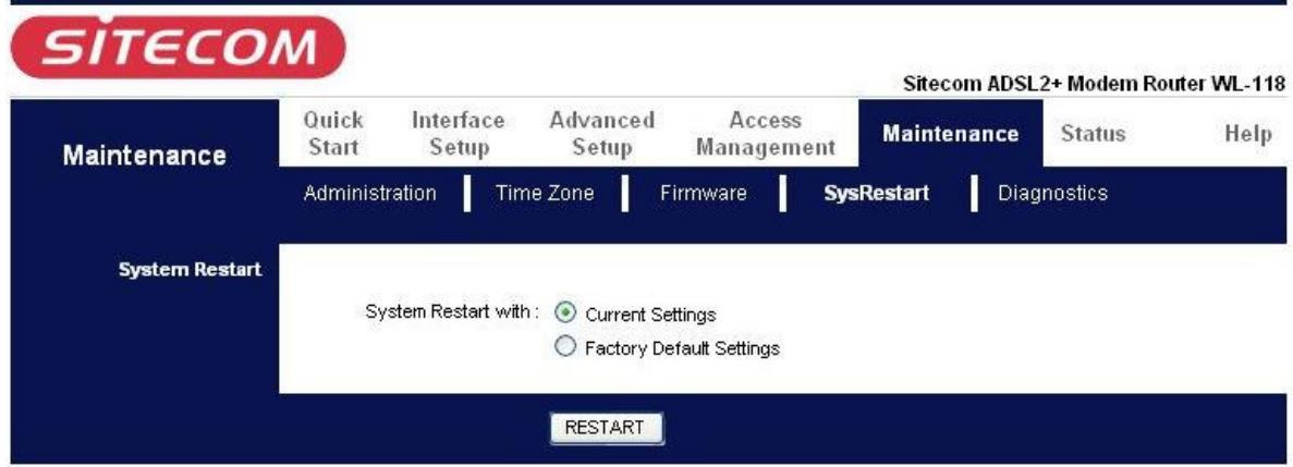 SITECOM WL-155 - SysRestart - 1