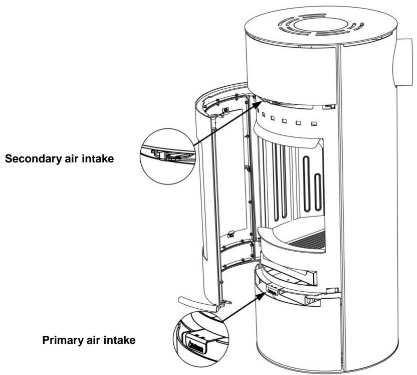 ADURO 9-2 - How do I light a fire in the wood burning stove? - 1