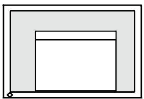 EIZO COLOREDGE CG242W - Agrandissement de l'image pour les faibles résolutions. - 1