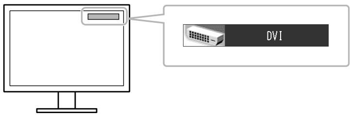 EIZO COLOREDGE CG275W - - Commutation du signal d'entrée - 1