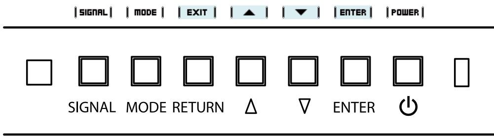 EIZO COLOREDGE CG275W - - Affichage du Guide Touches - 1