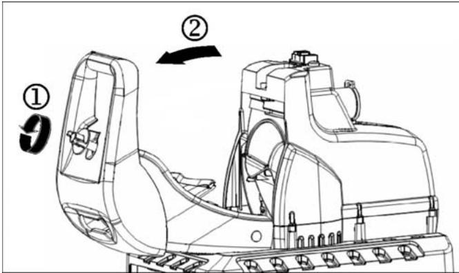 ATIKA 2300 W - Teränvaihto - 3