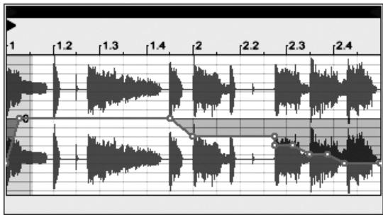 ABLETON LIVE 4 - Modification de la hauteur et de l'accord par note - 2