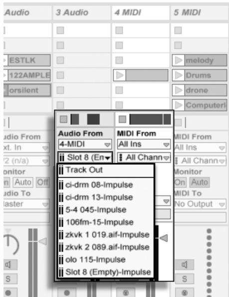 ABLETON LIVE 4 - Brancher des sorties individuelles à partir d'un instrument - 1