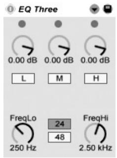 ABLETON LIVE 4 - EQ Three - 1