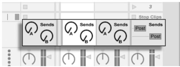 ABLETON LIVE 4 - Pistes de retour et piste master - 1
