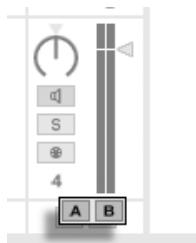 ABLETON LIVE 4 - Utilisation du crossfader de live - 2
