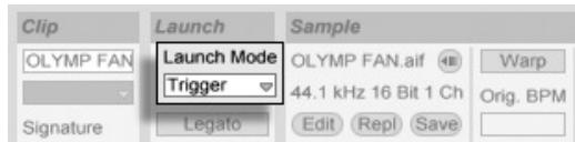 ABLETON LIVE 4 - Modes de lancement - 1