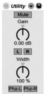 ABLETON LIVE 4 - Section de sortie - 1