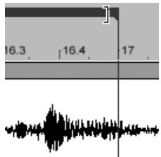 ABLETON LIVE 4 - Boucle/région d'échantillon - 2