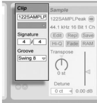 ABLETON LIVE 4 - La zone clip - 1