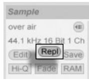 ABLETON LIVE 4 - Remplacement de l'échantillon du clip - 1