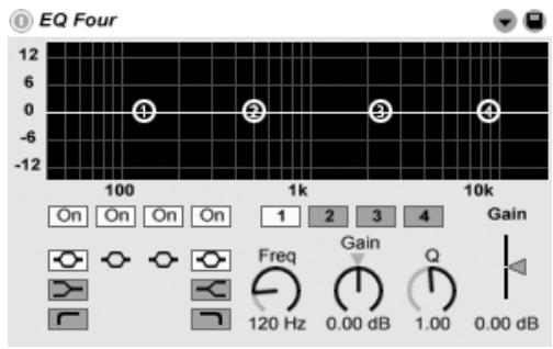 ABLETON LIVE 4 - EQ four - 1