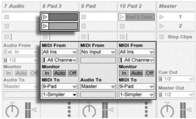 ABLETON LIVE 7 - Plusieurs pistes MIDI pour faire jouer le même instrument - 2