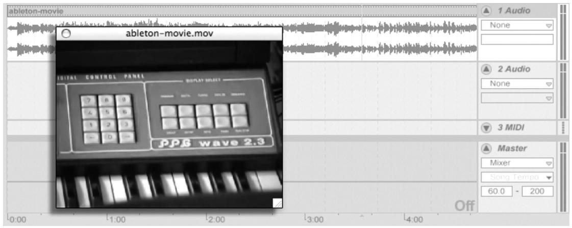 ABLETON LIVE 7 - La fenêtre video - 1