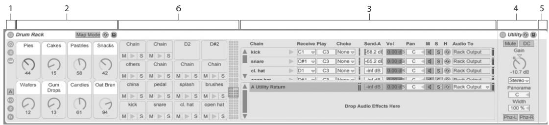 ABLETON LIVE 7 - Examen des Racks - 2