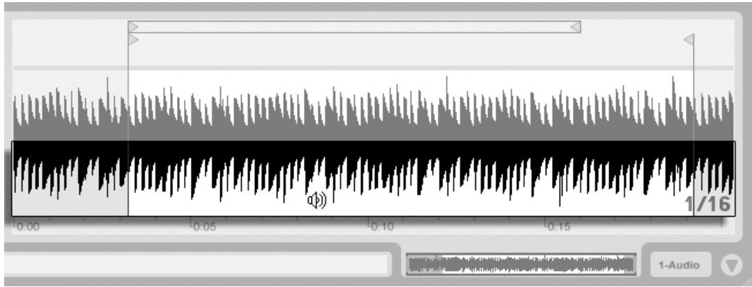 ABLETON LIVE 7 - Lecture normale et sélective (Scrub) de clips - 3