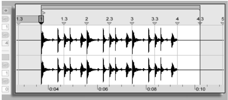 ABLETON LIVE 7 - Synchronisation de boucles imparfaites - 1