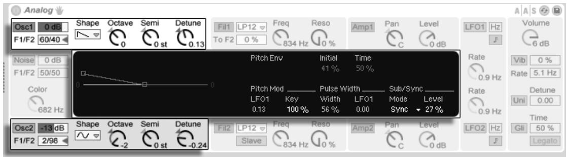 ABLETON LIVE 7 - Oscillators (oscillateurs) - 1