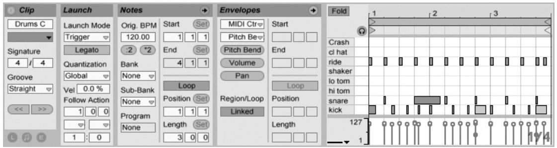 ABLETON LIVE 7 - Clips MIDI et fichiers MIDI - 2