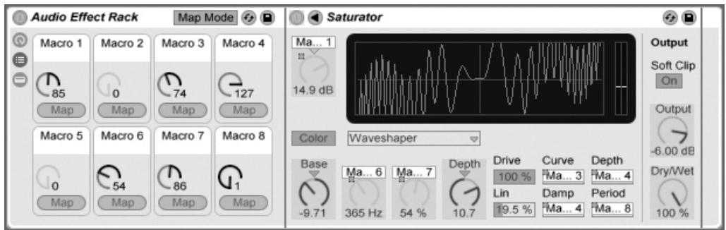 ABLETON LIVE 7 - Emploi des macro-commandes - 1