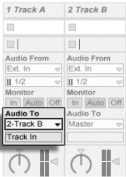 ABLETON LIVE 7 - Routages internes - 1