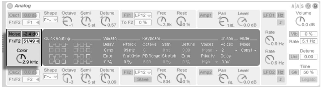 ABLETON LIVE 7 - Noise Generator (générateur de bruit) - 1