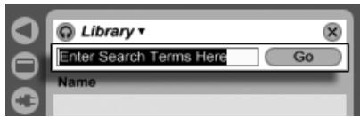 ABLETON LIVE 7 - Recherche de fichiers - 2