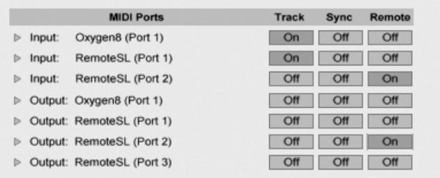 ABLETON LIVE 7 - Configuration manuelle d'une surface de contrôle - 1