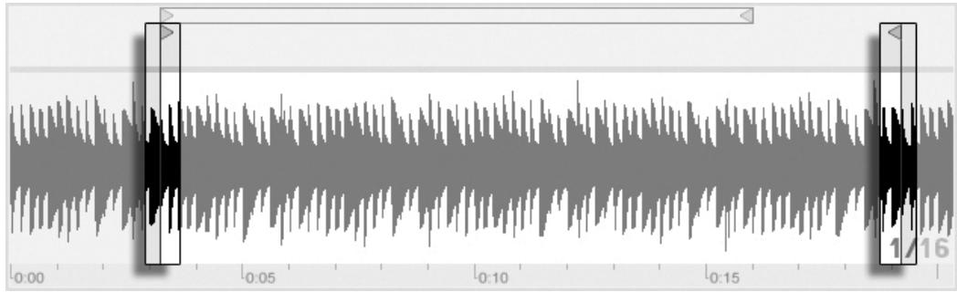 ABLETON LIVE 7 - Lecture normale et sélective (Scrub) de clips - 1