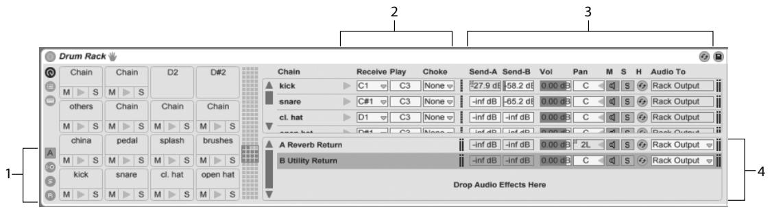 ABLETON LIVE 7 - Racks de batterie (Drum Racks) - 1