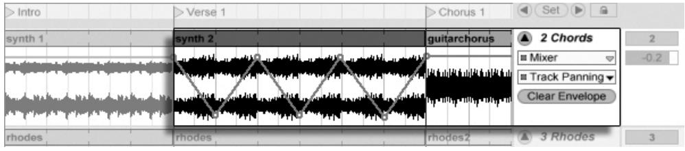 ABLETON LIVE 6 LE - Enveloppes d'automation - 1