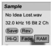 ABLETON LIVE 6 LE - Mode Clip RAM - 1