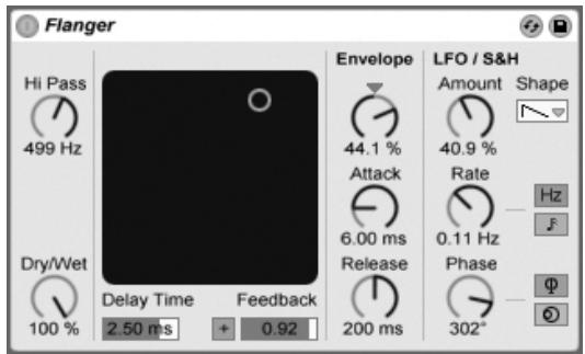 ABLETON LIVE 6 LE - Flanger - 1