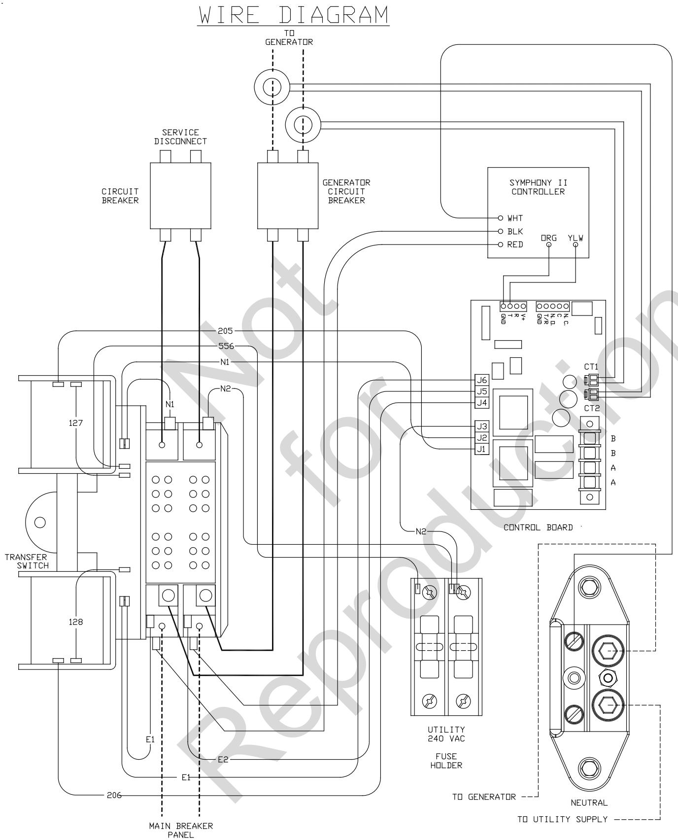 GENERAL ELECTRIC 200 AMP AUTOMATIC TRANSFER SWITCH - Transfer Switch Schematic Diagram - 2