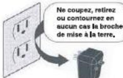 FRIGIDAIRE FAH14ES2TA - Prise murale reliee a la terre - 1