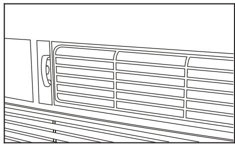 FRIGIDAIRE FRA08EZT1 - Contrôle de l'event d'air frais (sur certains modèles 15~28,5K BTU) - 1