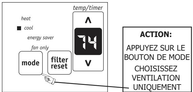 FRIGIDAIRE FRA08EZT1 - Instructions de fonctionnement (suite) - 1