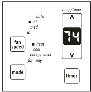 FRIGIDAIRE FRA10EHT2 - CE QUI APPARAIT : - 1