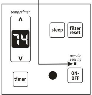 FRIGIDAIRE FRA10EHT2 - FONCTION DE DETECTION A DISTANCE (sur certains modèles) - 2