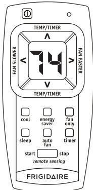 FRIGIDAIRE FRA10EHT2 - FONCTION DE DETECTION A DISTANCE (sur certains modèles) - 3