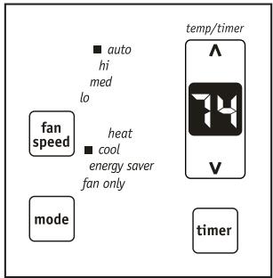 FRIGIDAIRE FRA10EHT2 - POUR CHANGER LE PARAMÉTRE DE TEMPERATURE : - 6