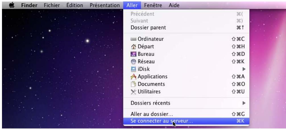 SYNOLOGY DS411J - Accéder aux dossiers partagés depuis un mac - 1