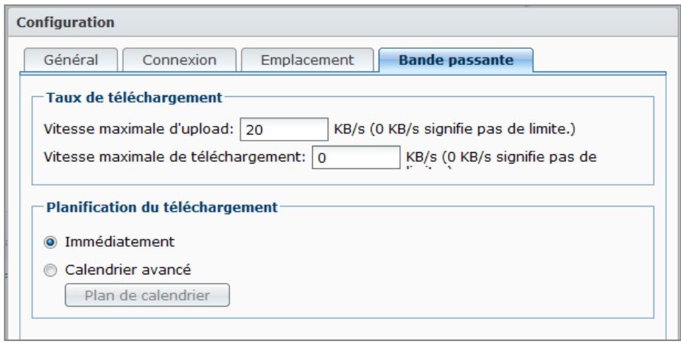 SYNOLOGY DS411J - Bande passante - 1