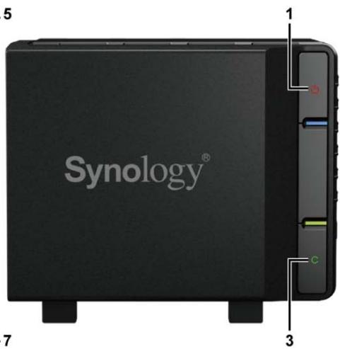 SYNOLOGY DS411J - 1U RackStation - 3